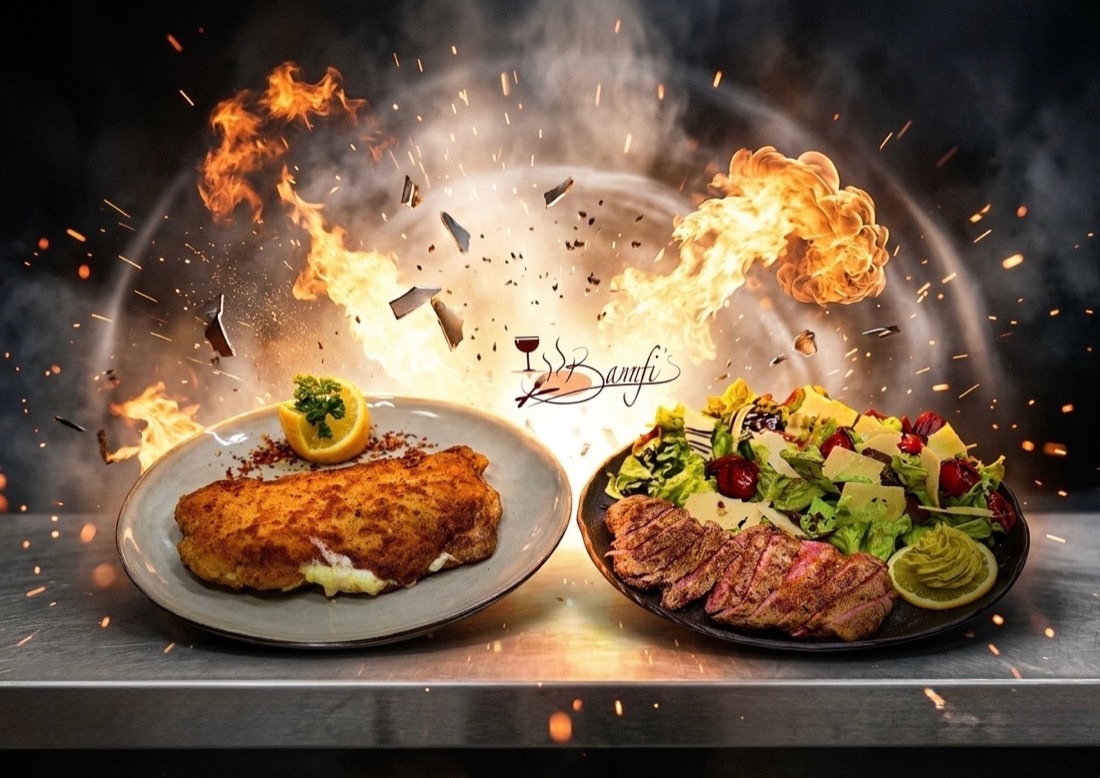 Cordon bleu e tagliata, le specialità di Banfi's